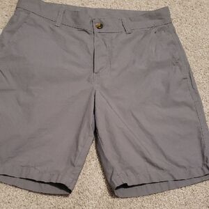 Columbia Men's Gray Flat Front Shorts